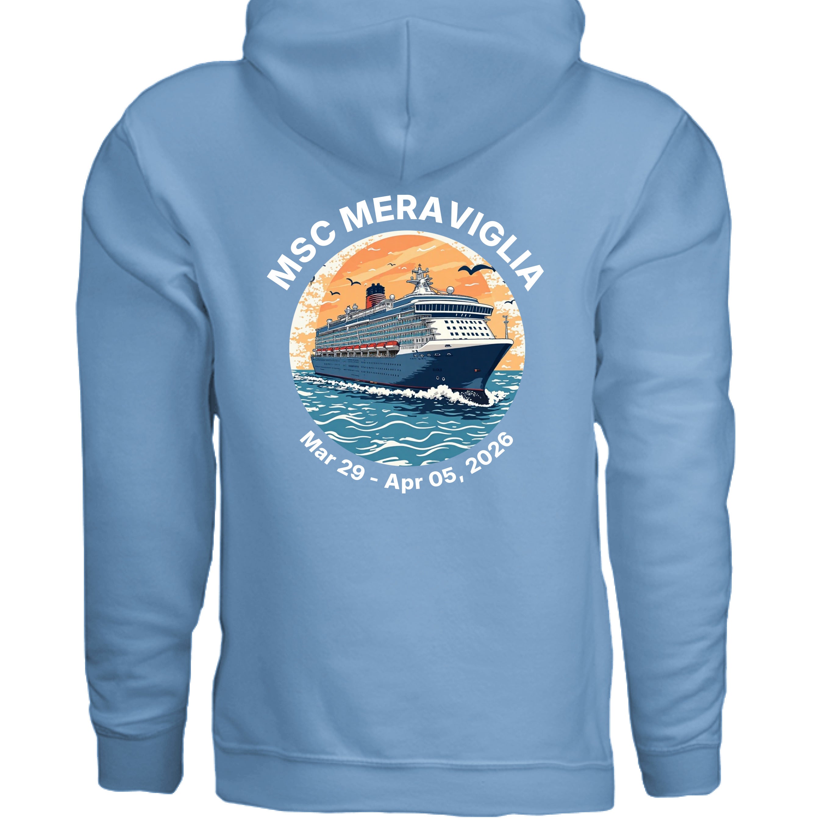 CAROLINA BLUE - BACK